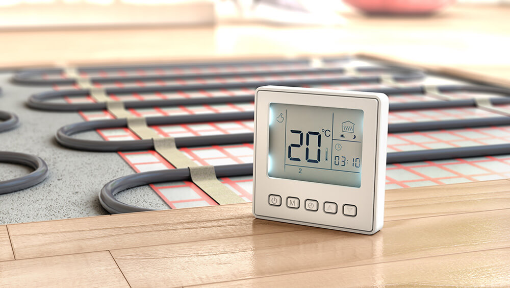 Heated Floor Installation in Whistler